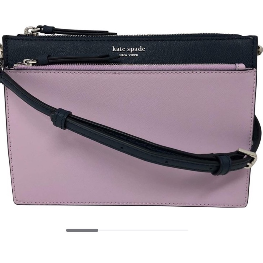 Kate spade purple and blue crossbody